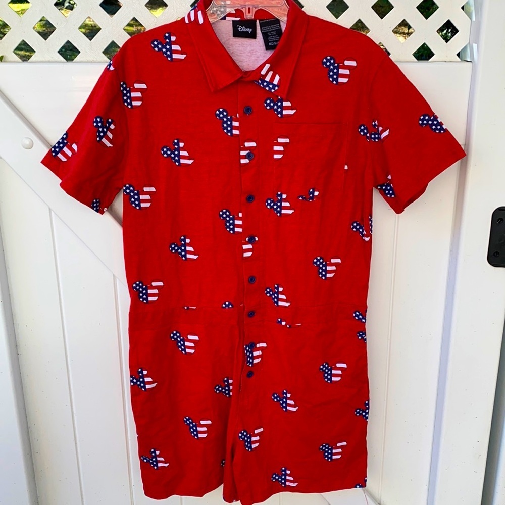 NWT Disney red romper size: M